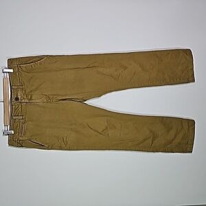 American Eagle 33x32 tan slim straight pants
